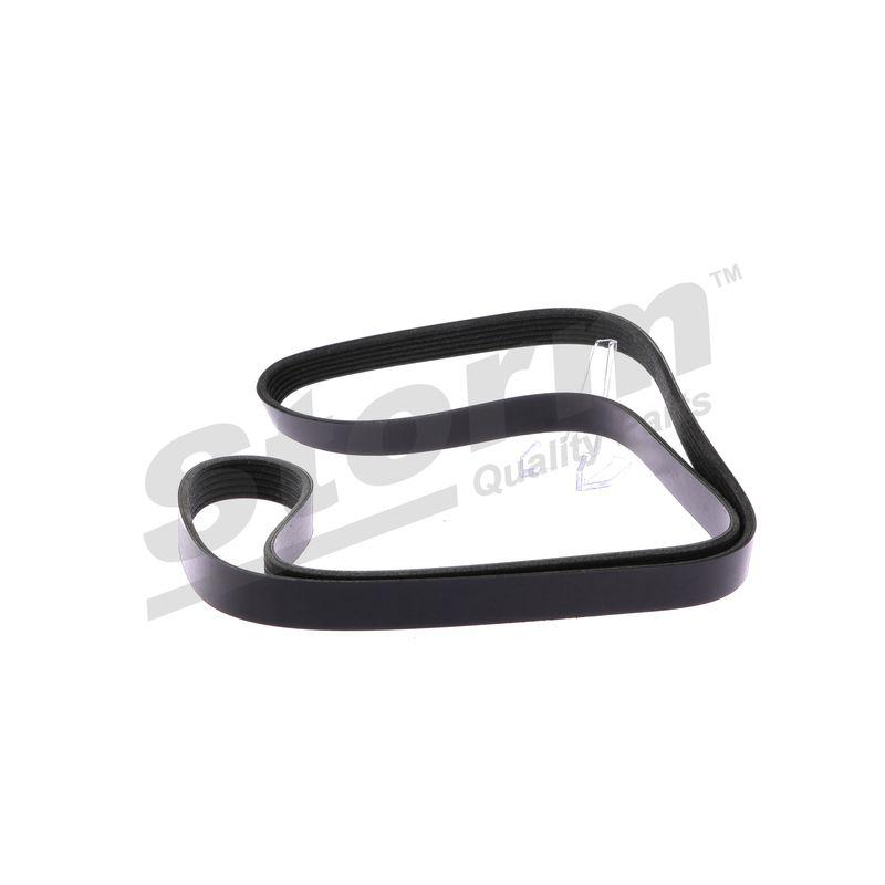 Courroie trapézoïdale à nervures STORM QUALITY PARTS STO6PK1663