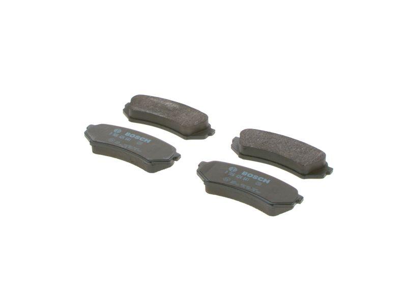 Kit de plaquettes de frein, frein à disque BOSCH 0 986 424 641