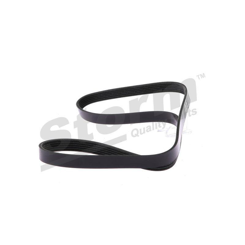 Courroie trapézoïdale à nervures STORM QUALITY PARTS STO6PK1438