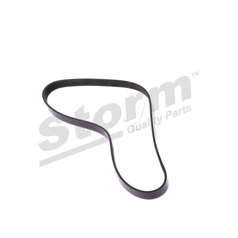 Courroie trapézoïdale à nervures STORM QUALITY PARTS STO6PK1019