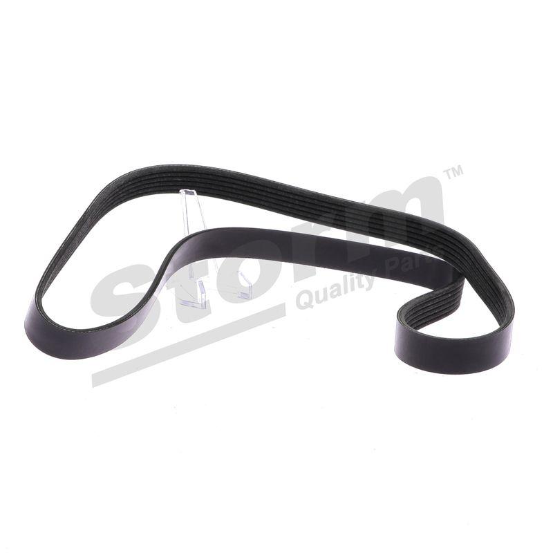 Courroie trapézoïdale à nervures STORM QUALITY PARTS STO6PK1125