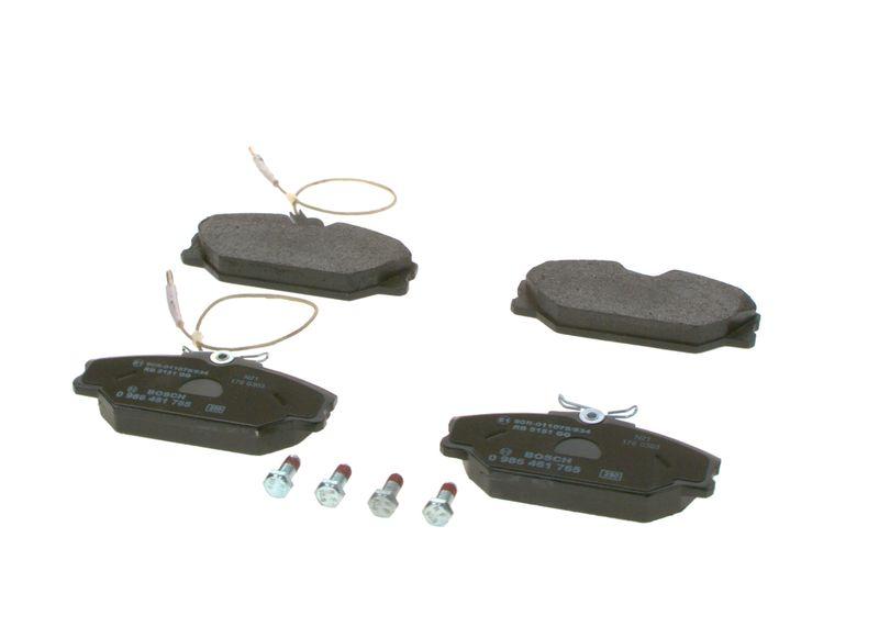 Kit de plaquettes de frein, frein à disque BOSCH 0 986 461 765