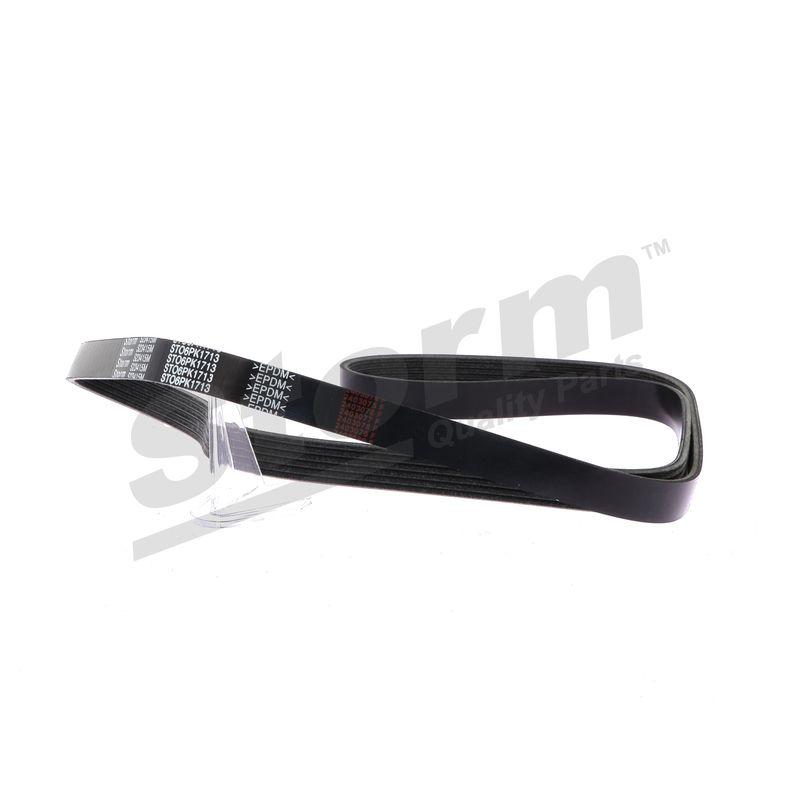 Courroie trapézoïdale à nervures STORM QUALITY PARTS STO6PK1713