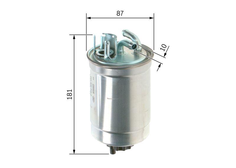Filtre à carburant BOSCH 0 450 906 453