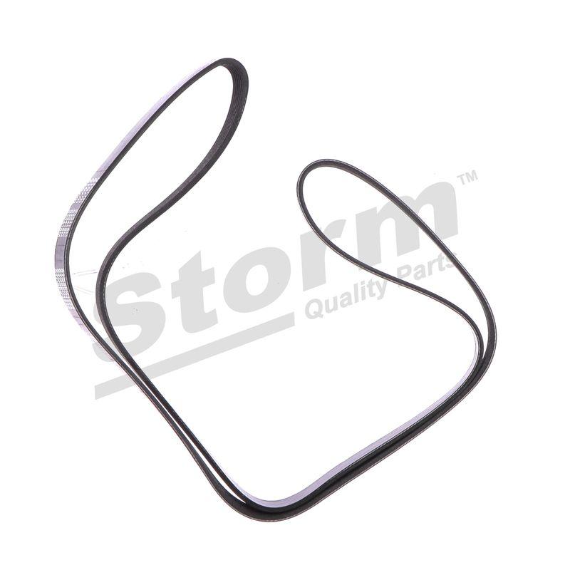 Courroie trapézoïdale à nervures STORM QUALITY PARTS STO6PK1775