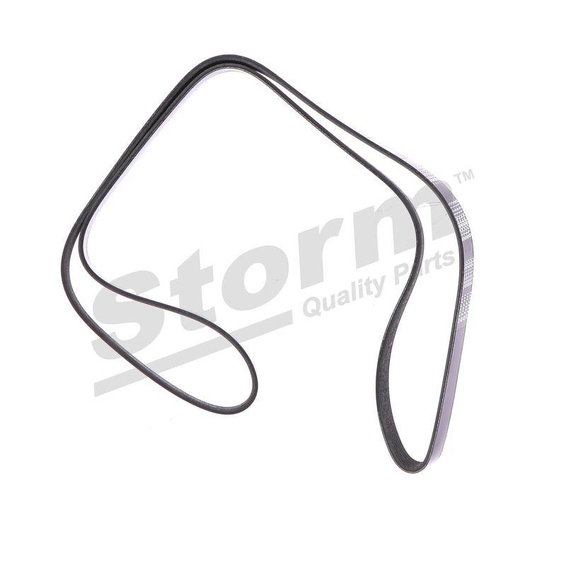 Courroie trapézoïdale à nervures STORM QUALITY PARTS STO6PK1713