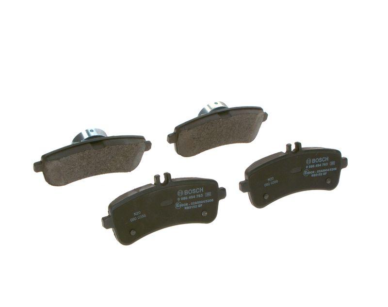 Kit de plaquettes de frein, frein à disque BOSCH 0 986 494 763