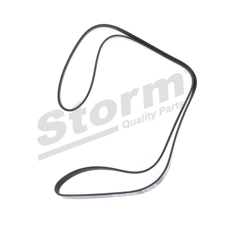Courroie trapézoïdale à nervures STORM QUALITY PARTS STO6PK1792