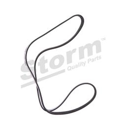 Courroie trapézoïdale à nervures STORM QUALITY PARTS STO6PK1390