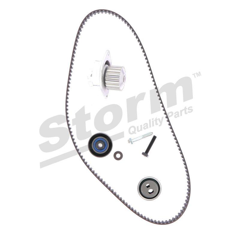 Pompe à eau + kit de courroie crantée STORM QUALITY PARTS 5550111KP
