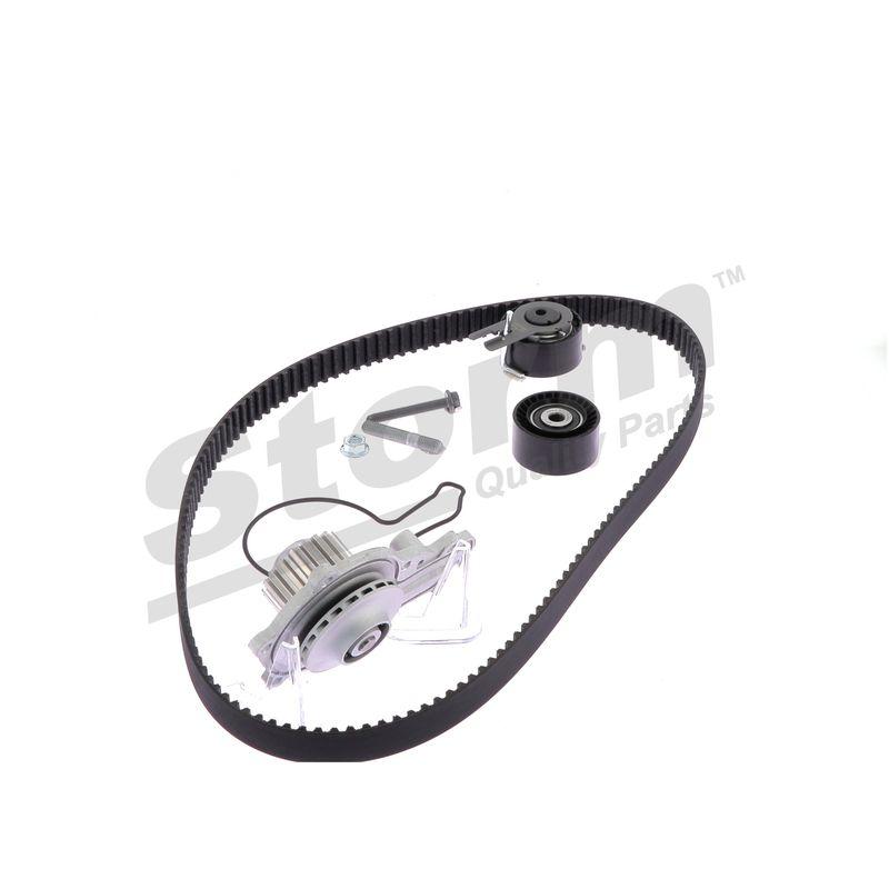 Pompe à eau + kit de courroie crantée STORM QUALITY PARTS 904487KP