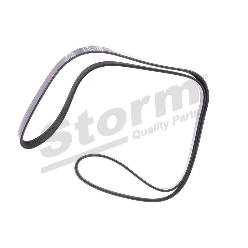 Courroie trapézoïdale à nervures STORM QUALITY PARTS STO6PK1613