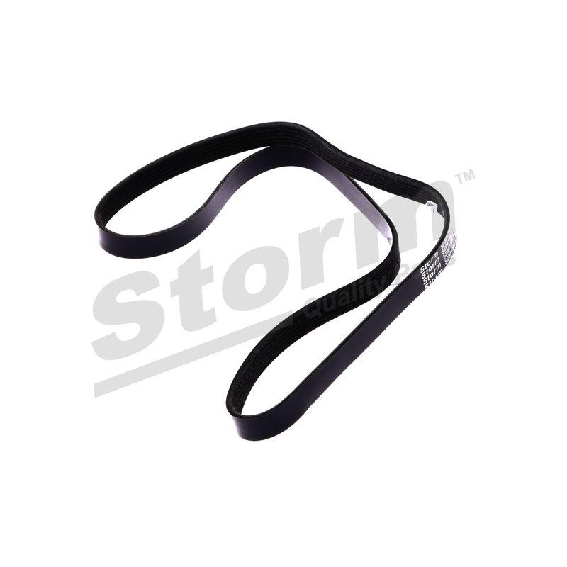 Courroie trapézoïdale à nervures STORM QUALITY PARTS STO6PK1390