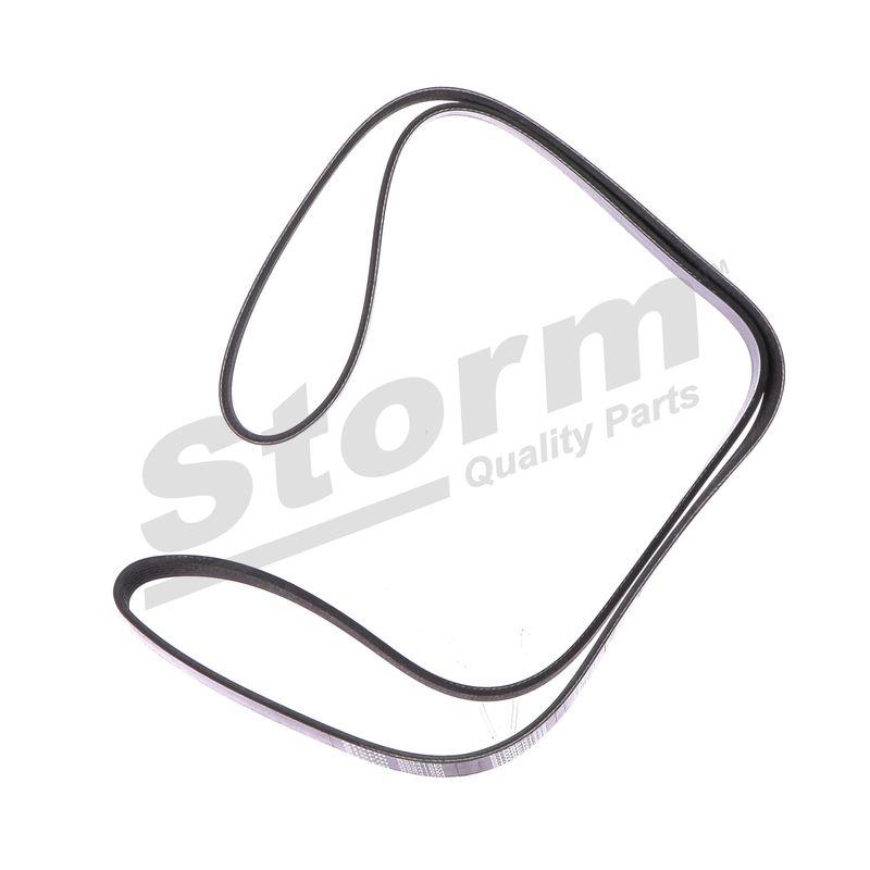 Courroie trapézoïdale à nervures STORM QUALITY PARTS STO6PK1775