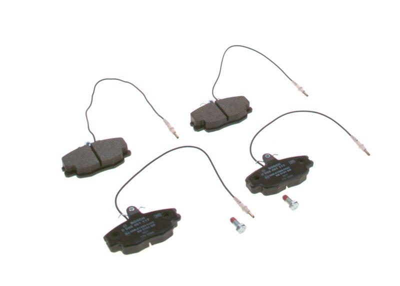 Kit de plaquettes de frein, frein à disque BOSCH 0 986 461 117
