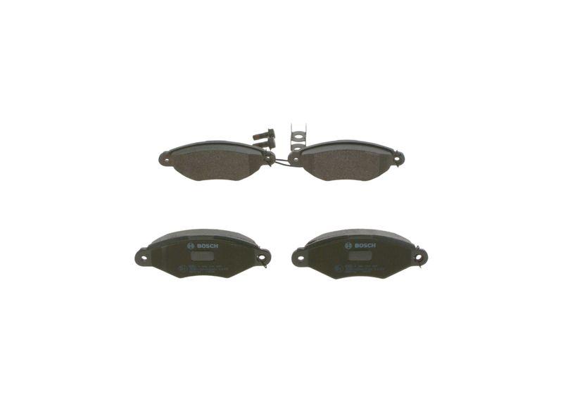 Kit de plaquettes de frein, frein à disque BOSCH 0 986 424 455