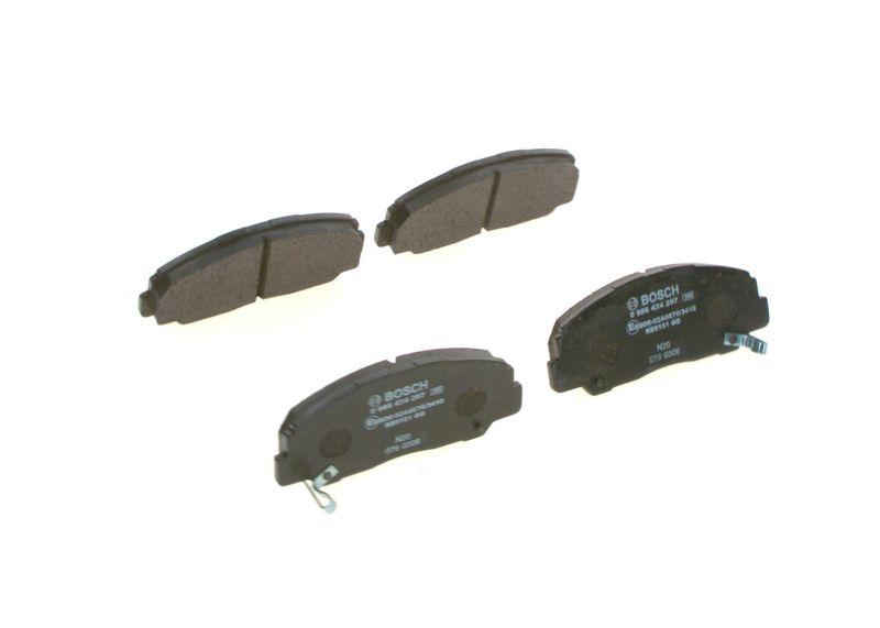 Kit de plaquettes de frein, frein à disque BOSCH 0 986 424 297