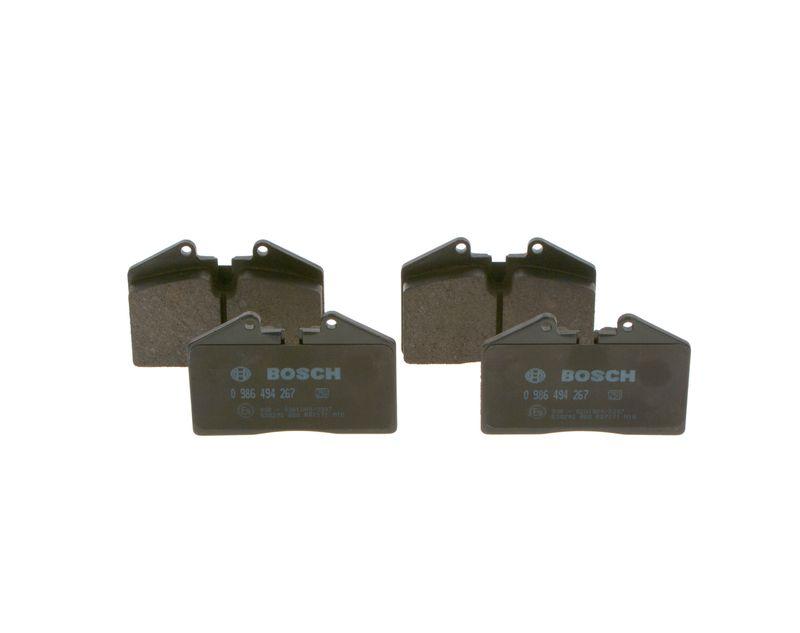 Kit de plaquettes de frein, frein à disque BOSCH 0 986 494 267