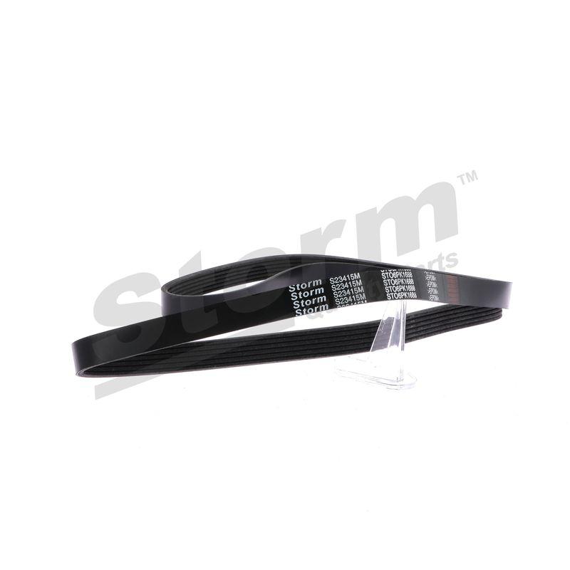 Courroie trapézoïdale à nervures STORM QUALITY PARTS STO6PK1688