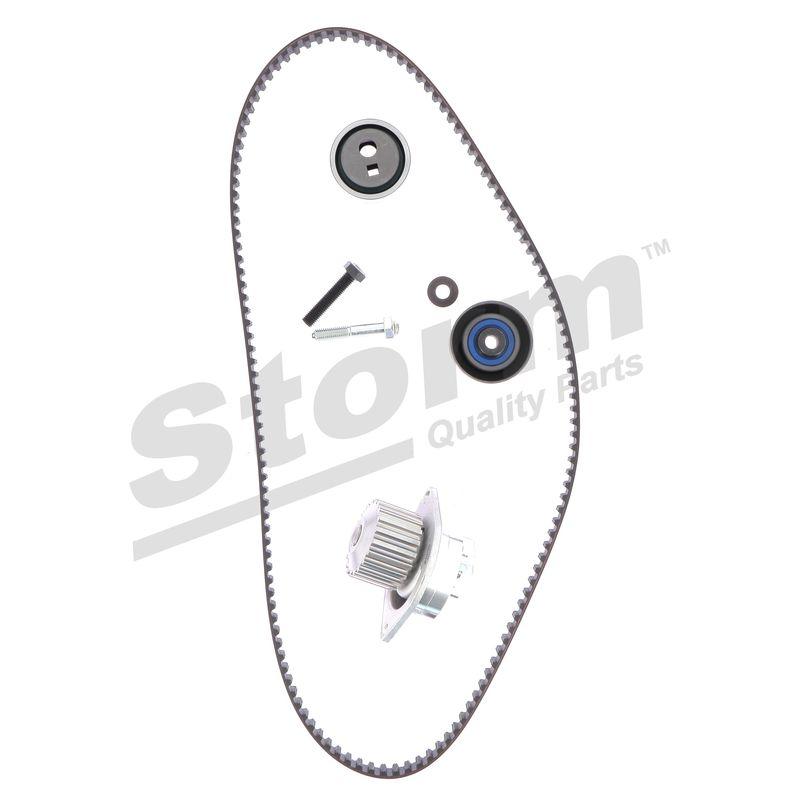 Pompe à eau + kit de courroie crantée STORM QUALITY PARTS 5550111KP