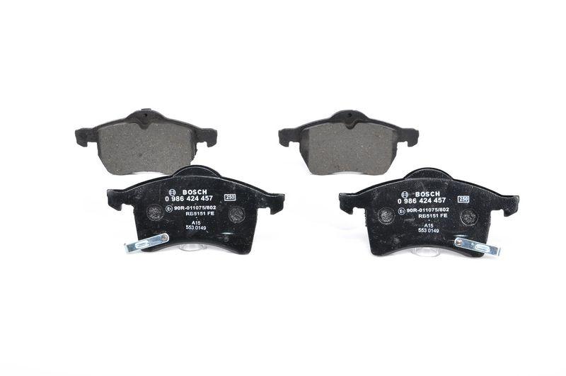 Kit de plaquettes de frein, frein à disque BOSCH 0 986 424 457
