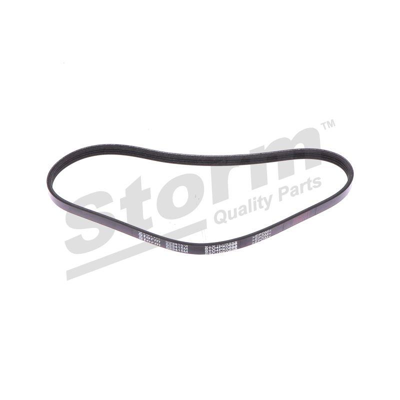 Courroie trapézoïdale à nervures STORM QUALITY PARTS STO4PK0698