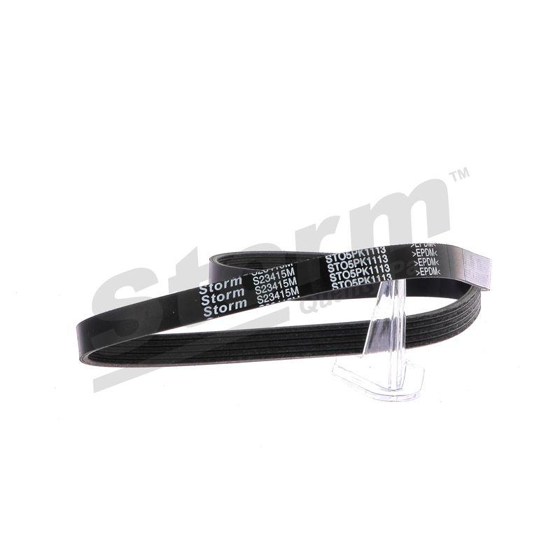 Courroie trapézoïdale à nervures STORM QUALITY PARTS STO5PK1113