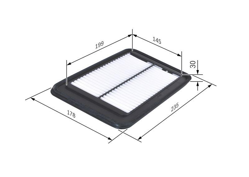 Filtre à air BOSCH F 026 400 127