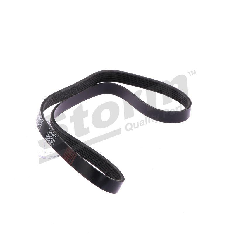 Courroie trapézoïdale à nervures STORM QUALITY PARTS STO6PK1113