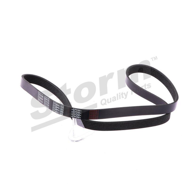 Courroie trapézoïdale à nervures STORM QUALITY PARTS STO6PK1355
