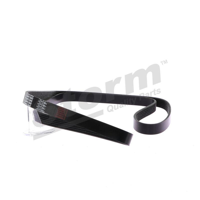 Courroie trapézoïdale à nervures STORM QUALITY PARTS STO6PK1840