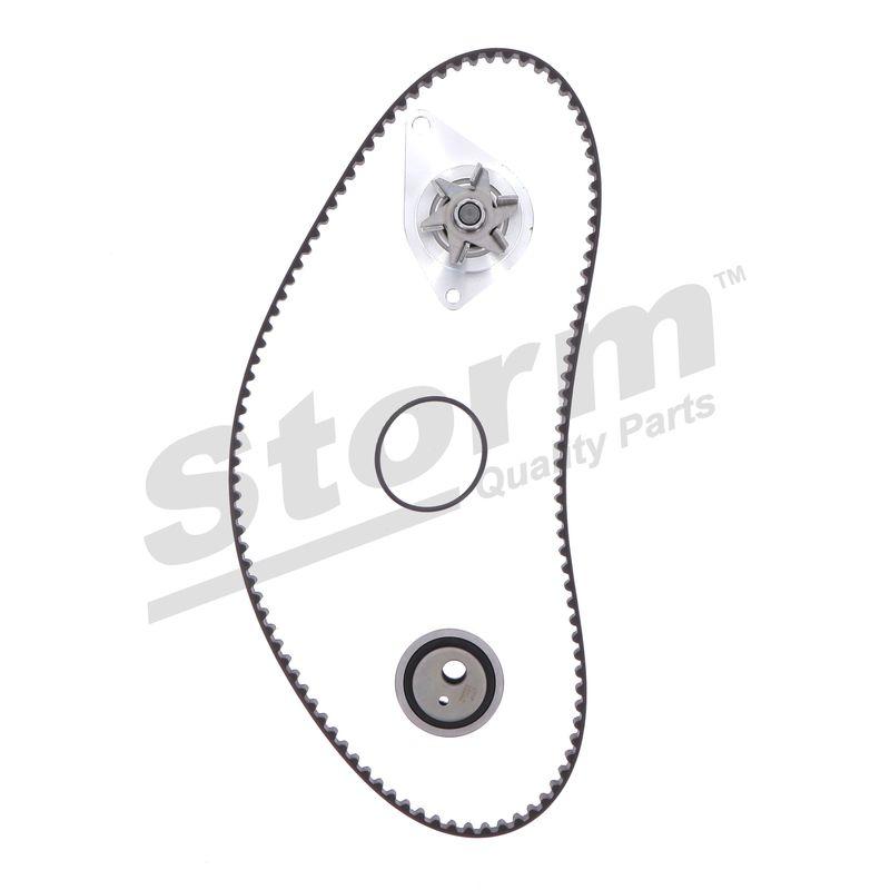 Pompe à eau + kit de courroie crantée STORM QUALITY PARTS 5550109KP