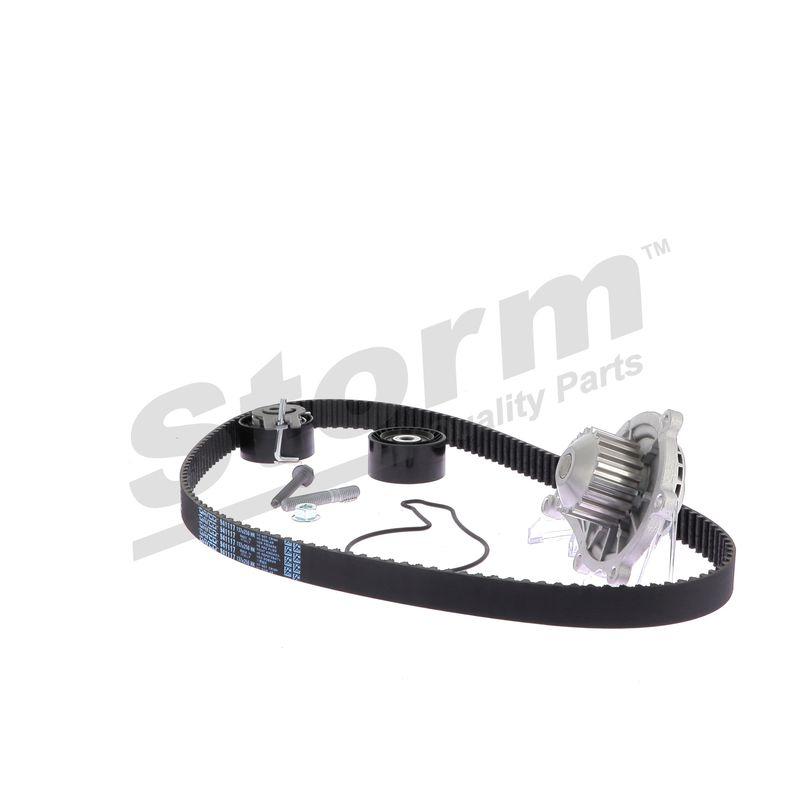 Pompe à eau + kit de courroie crantée STORM QUALITY PARTS 904487KP