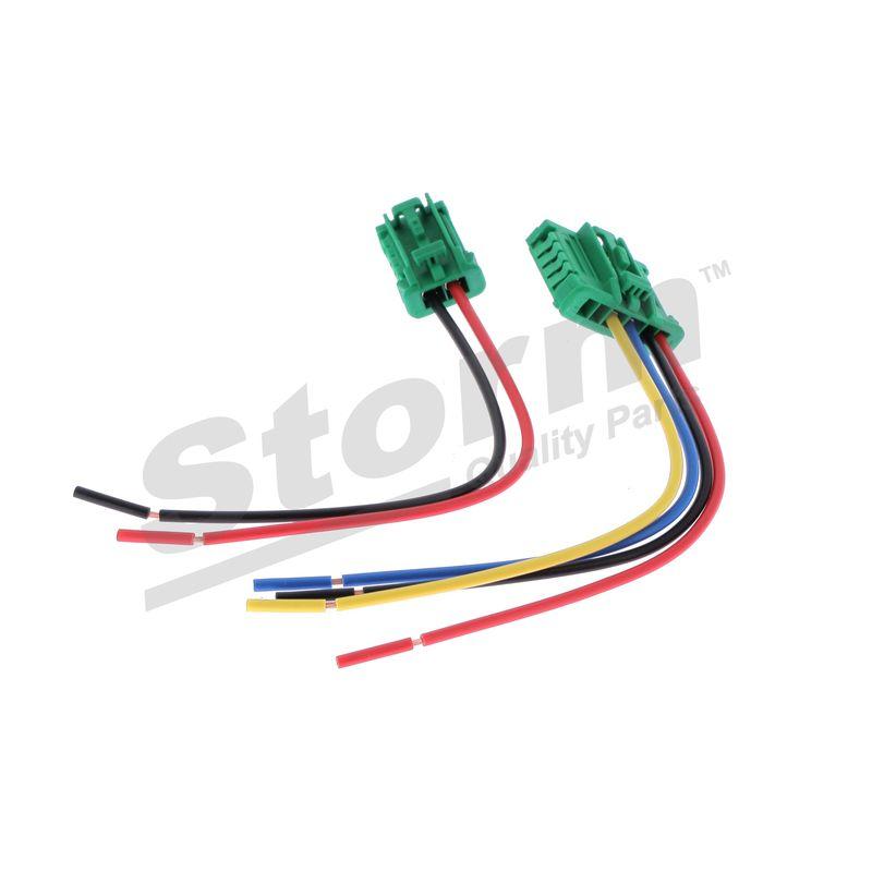 Kit rép. de câble, résistance (ventilateur d'habitacle) STORM QUALITY PARTS 888699