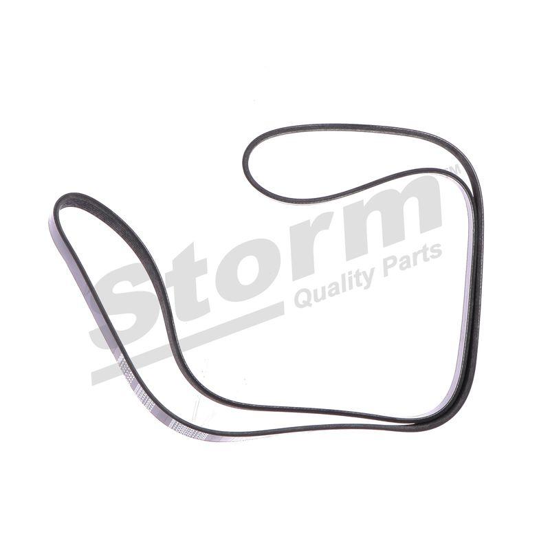 Courroie trapézoïdale à nervures STORM QUALITY PARTS STO6PK1708
