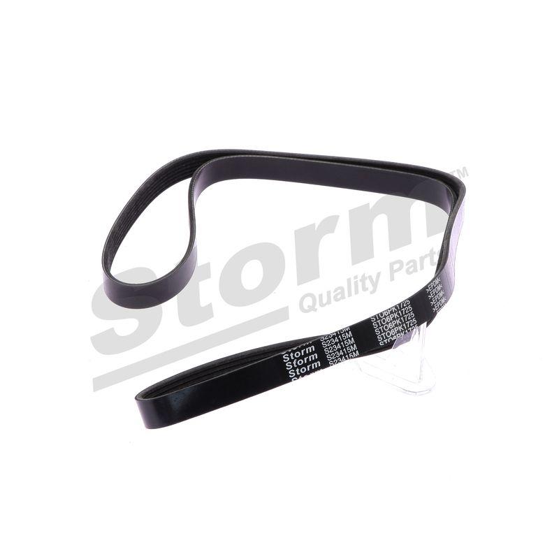 Courroie trapézoïdale à nervures STORM QUALITY PARTS STO6PK1725