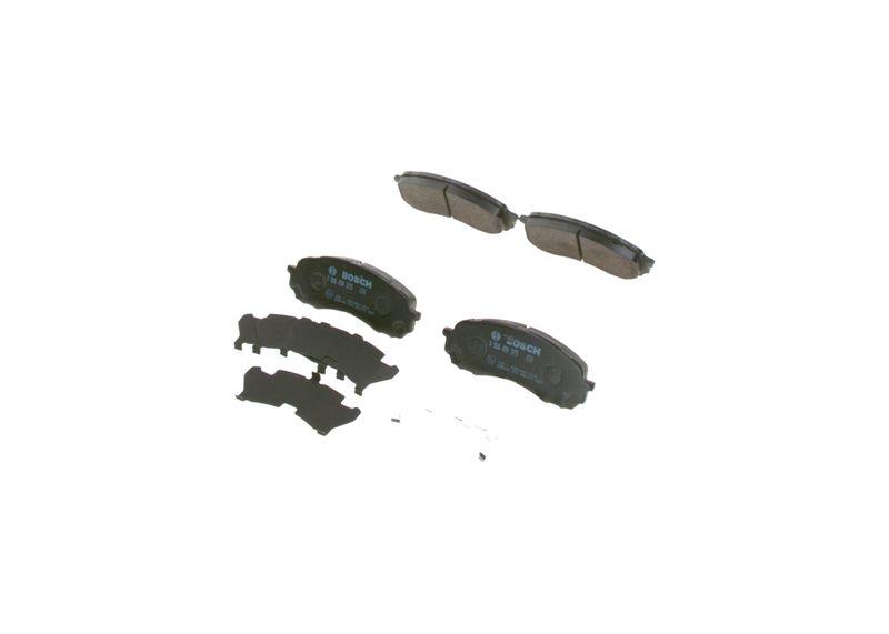 Kit de plaquettes de frein, frein à disque BOSCH 0 986 494 373