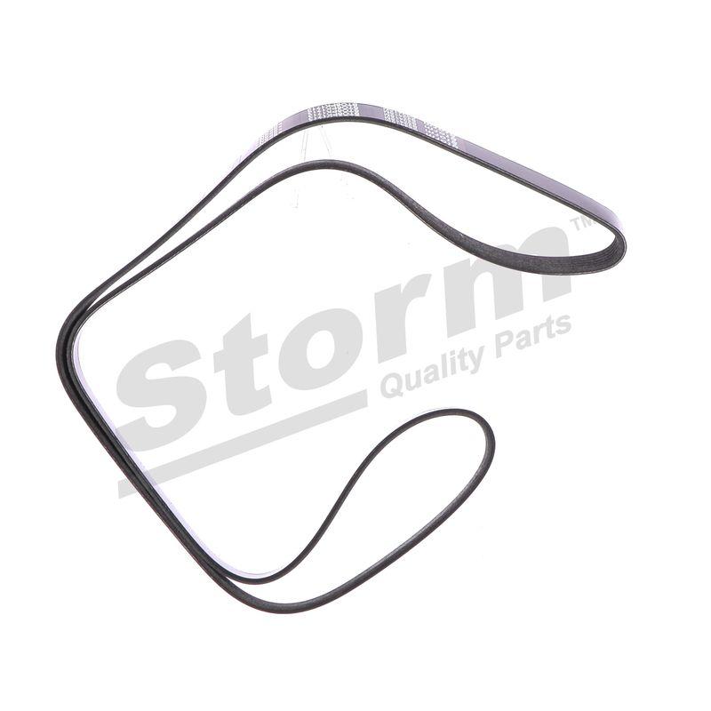 Courroie trapézoïdale à nervures STORM QUALITY PARTS STO6PK1713