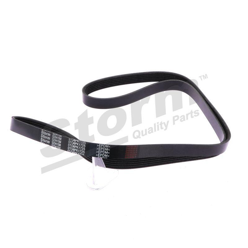 Courroie trapézoïdale à nervures STORM QUALITY PARTS STO6PK1725
