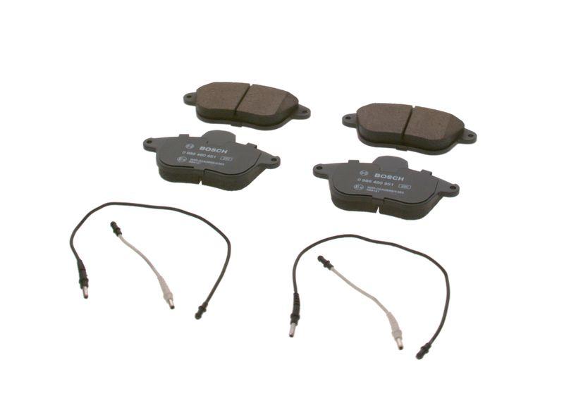 Kit de plaquettes de frein, frein à disque BOSCH 0 986 460 951