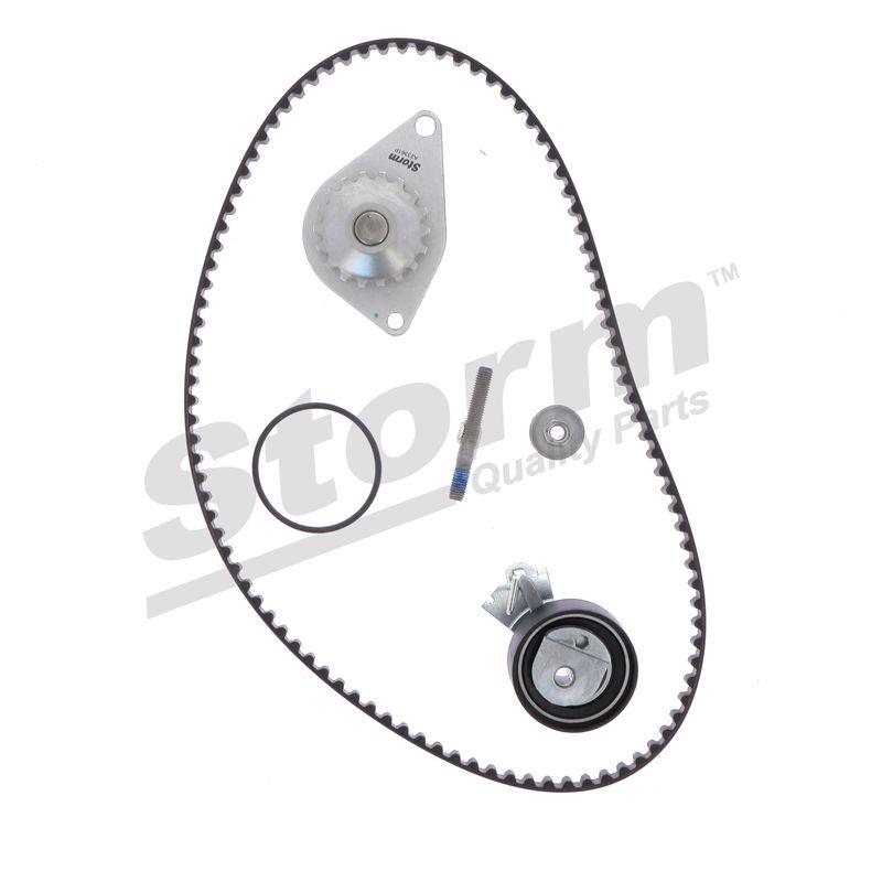 Pompe à eau + kit de courroie crantée STORM QUALITY PARTS 904463KP