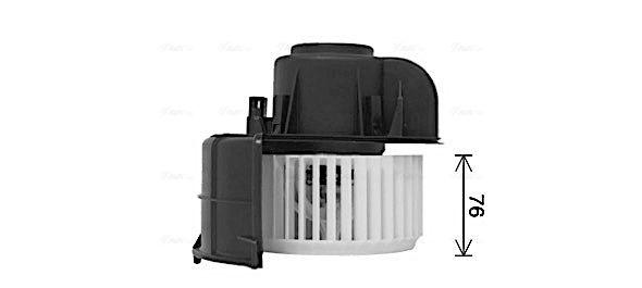 Pulseur d'air habitacle AVA QUALITY COOLING VN8409