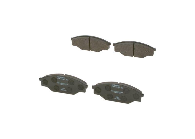 Kit de plaquettes de frein, frein à disque BOSCH 0 986 424 382