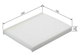 Filtre, air de l'habitacle BOSCH 1 987 432 215