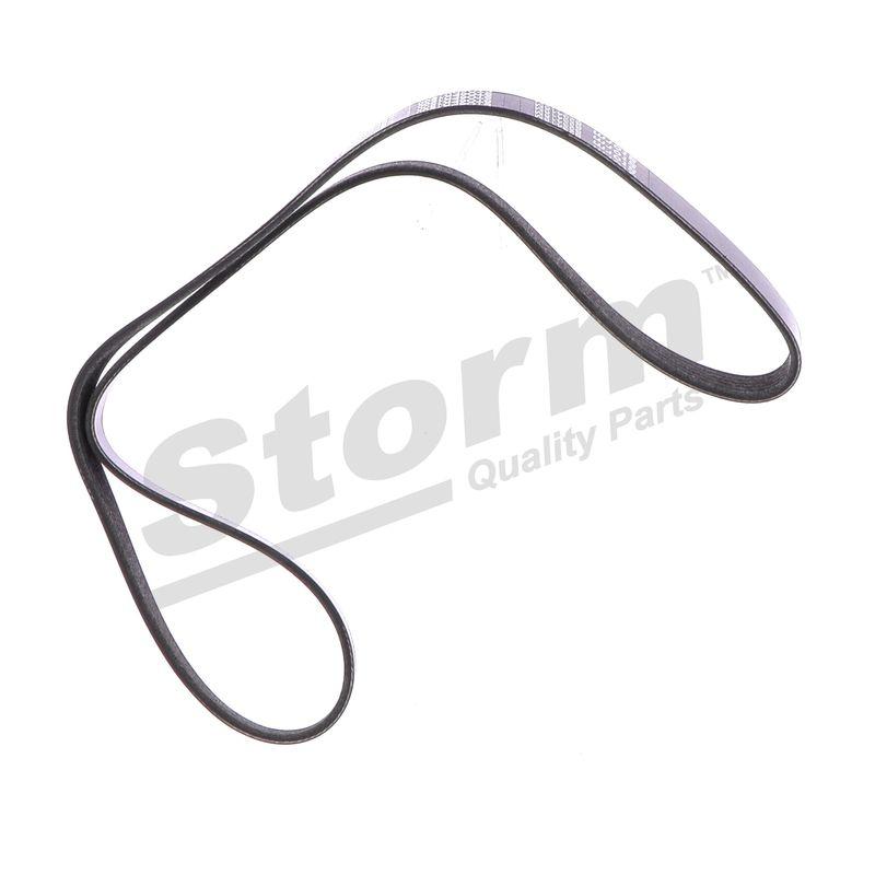 Courroie trapézoïdale à nervures STORM QUALITY PARTS STO6PK1200