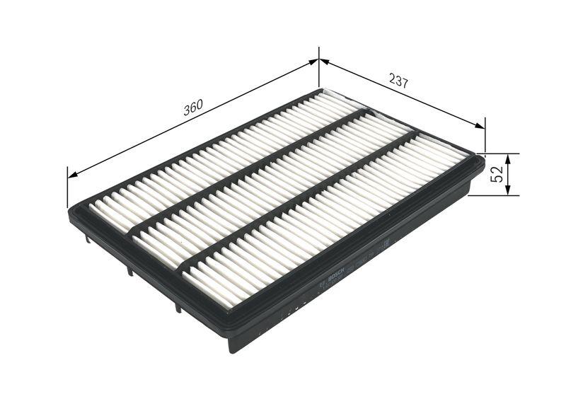 Filtre à air BOSCH 1 457 433 339