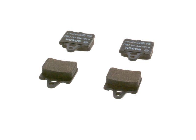 Kit de plaquettes de frein, frein à disque BOSCH 0 986 465 751