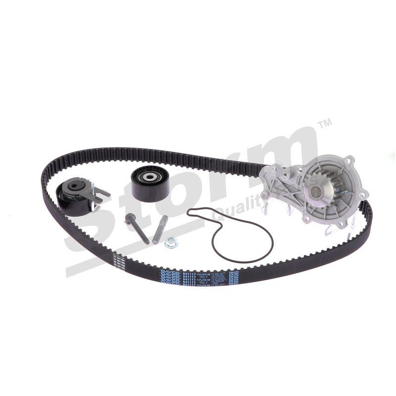 Pompe à eau + kit de courroie crantée STORM QUALITY PARTS 904487KP