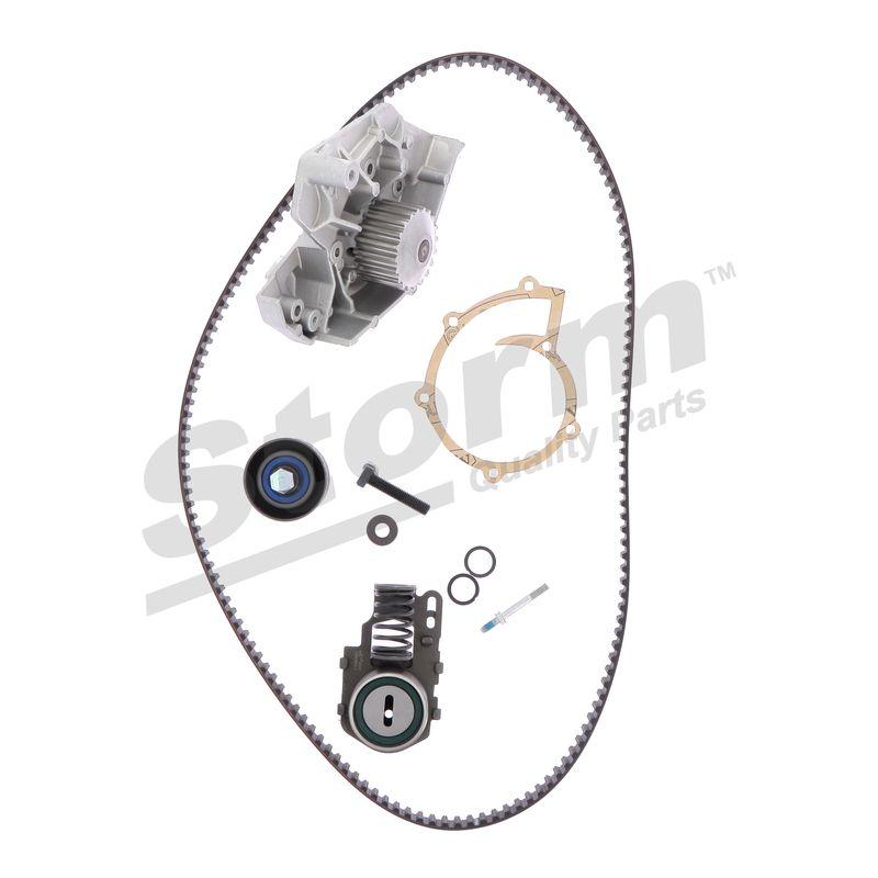 Pompe à eau + kit de courroie crantée STORM QUALITY PARTS 5550112KP