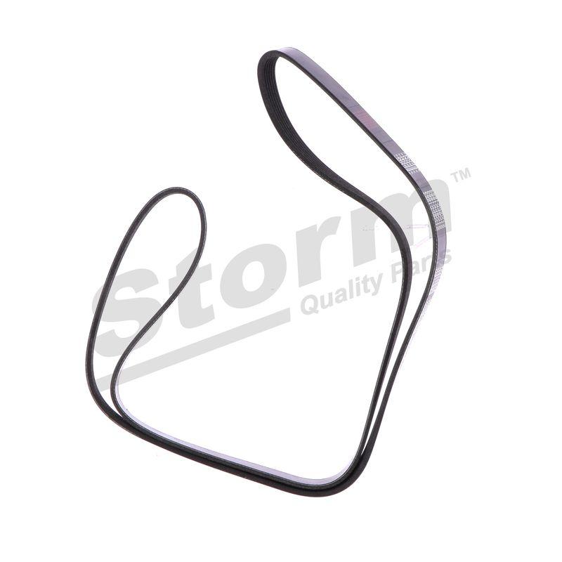 Courroie trapézoïdale à nervures STORM QUALITY PARTS STO6PK1663